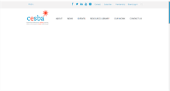 Desktop Screenshot of cesba.com